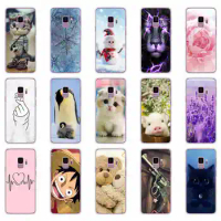 Case For Samsung Galaxy S9 Plus S 9 + Soft TPU Slicone Cover For Samsung S9 Plus Cat Protective phone cases