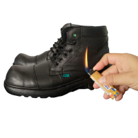 SEPATU SAFETY PRIA UJUNG BESI TERLARIS DI TIKTOK PROYEK BOOTS black kickers shoes