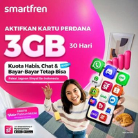 Kartu Perdana Smartfren 3GB 30 Hari