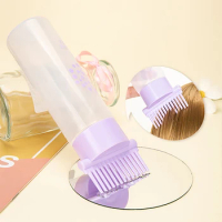 180ML Refillable Bottle For Hair Dye Shampoo Plastic Applicator Comb Dispensing Salon Oil Hair Coloring Hairdresser Styling Tool
