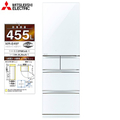 三菱 MR-B46F-F 455 公升五門變頻電冰箱 水晶杏 日本原裝