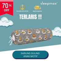 Sarung Guling Anak Cover Guling Junior Sleepmax