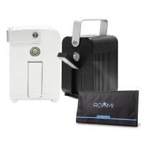 Roommi 多功能行動電源供應器│小電寶 3入組 贈28W太陽能板(RM-P02)