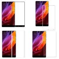 Full Cover Tempered Glass For Xiaomi Mi MIX MIX 2 2S 3 4 MiMix MIX2 Mix2S Mix3 Mix4 Screen Protector Protective Film Black White