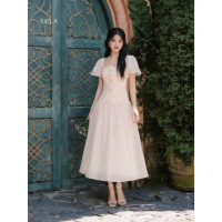 TIELA Đầm váy hoa kết hoa - Aisha Dress  Thời trang nữ