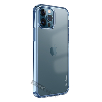 CITY晶鑽彩盾 iPhone 12 Pro Max 6.7吋 抗發黃透明殼 氣囊軍規防摔殻 手機殼(遠峰藍)