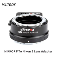 VILTROX NF-Z NIKKOR F Lens Nikon Z Camera Mount Adapter Autofocus Full Frame Lens Adapter for Nikon Z6 II Z7 Z9 Z50 Z30 ZFC