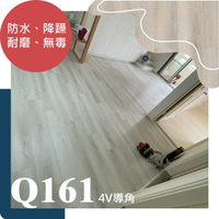[山井地板]SPC石塑卡扣式防水地板-含靜音墊8mm厚-Q系列Q161