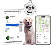 Dog Tracker-Airtag Dog Collar-Android Airtag-GPS Tracker for Dogs-Pet Tracker | Android and iOS Univ