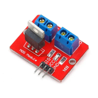 Modul Pemacu MOS, Butang Mosfet Atas, IRF520, Untuk Arduino, MCU, ARM, pi, Julat Voltan: 0-24V
