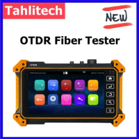 OTDR MOT-50 5.55 Inch OLED touch screen cheaper OTDR VFL OPM Optic Fiber Cable Tester optical time-domain reflectometer