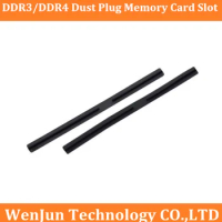 DDR5 Dust Plug Memory Card Slot Sealing Plug DDR4 Rubber Strip DDR3 Protective Cover For Desktop Computer Mainboard Motherboard