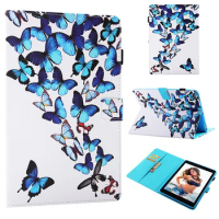 For iPad 9.7 2018 2017 iPad 5 6 Butterfly Flower Stand Tablet Case For iPad 9.7 Case 5th 6th Gen Cover For iPAD Air 1 Air 2 Case