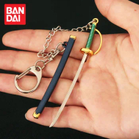 9cm One Piece Shanks Weapon Mini Scabbard Toy Keychain Anime Metal Collection Decoration Katana Toys for Children Birthday Gifts