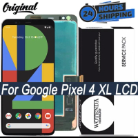 LCD Touch Screen For Google Pixel 4 XL,Display for G020P G020 Digitizer Assembly For Google Pixel 4 XL Screen,100% Tested 6.3"