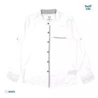 Twist Kids Twist Kids [Official Store] - Zaki C, Baju Lebaran Anak Laki-Laki 2025, Baju Muslim/Koko/