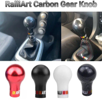 Manual Automatic Transmission Gear Shift Knob  Ralliart Carbon For Mitsubishi wira satria iswara sag