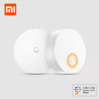 Xiaomi Mijia Linptech Wifi Self-generating Wireless Doorbell No Wiring Power-off Memory Habit Works with Mijia App Smart Control