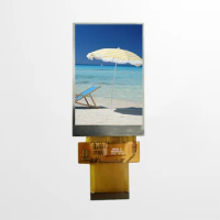 2.8 Inch TFT LCD, 240*400 Resolution, ILI9327, Outdoor Sunlight Readable Transflective TFT LCD Module with SPI/MCU/RGB Interface