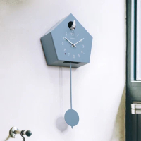 Nordic Style Features Cuckoo Clock Cuckoo Wall Clocks Minimalist Creative Home Decor Children's Room Watch Best Birthday Present