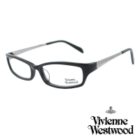 【Vivienne Westwood】光學鏡框線條工業英倫風-黑-VW162 04(黑-VW162 04)