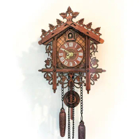 Cuckoo wall clock, cross-border cuckoo clock home decoration