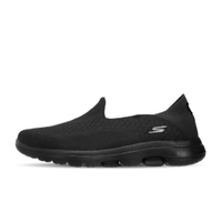 Skechers 休閒鞋 Go Walk 5 Outclass 黑 全黑 女鞋 後跟可踩 【ACS】 15927BBK