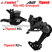 LTWOO A2 1X7 Speed MTB Bicycle Derailleur Groupset 7V Shifter Lever 7S Rear Derailleur Switch Mountain Bike 2 Kits
