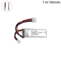 Battery for WLToys F959 XK DHC-2 A600 A700 A800 A430 spare parts 7.4V 300mah 2S battery for WLToys F959 airplane parts