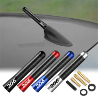 8CM Car Roof Radio Antenna Auto FM AM Signal Aerial Amplified Automobiles Accessories For Peugeot 206 1998-2012 2004 2003