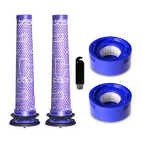 For Dyson V7 V8 Animal and Absolute Cordless Vacuum Part 965661-01 and 967478-01 Pre-Filters Post HEPA Filters