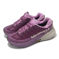 【MERRELL】越野跑鞋 Agility Peak 5 GTX 女鞋 紫 防水 襪套 抓地 越野 運動鞋(ML068164)