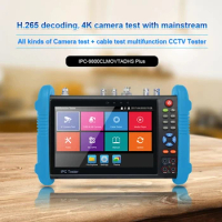 IPC9800 Plus HD CCTV Tester 4K IPC Tester CCTV AHD TVI CVI Camera Tester Monitor Camera Tester CCTV 