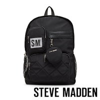 STEVE MADDEN-多隔層大容量軍旅後背包 BARIS 2-黑色【線上獨家款】
