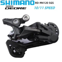 SHIMANO DEORE Series RD-M4120 SGS 10/11 Speed Rear Derailleur Rear speeds 11/10 For Mountain Bike MTB Riding Parts Original