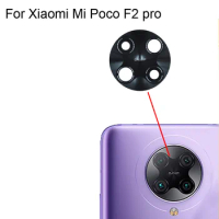 2PCS High quality For Xiaomi mi Poco F2 pro Back Rear Camera Glass Lens test good For Xiaomi mi Poco F 2 pro Parts F2pro