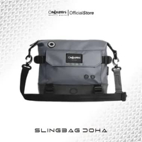 MND DOHA Slingbag Tas Selempang Pria Waterproof Grey