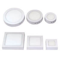 Bóng Đèn Ốp Nổi Tròn/ Vuông Sáng Trắng Sáng Vàng 12W/ 18W/ 24W
