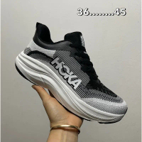 รองเท้าใส่วิ่งHoka Bondi8 (wide)sz.36-45 มี4สี สำหรับผู้ชายและผู้หญิง หน้าเท้ากว้างสินค้าพร้อมส่งพร้