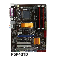 For ASUS P5P43TD Motherboard 16GB LGA 775 DDR3 ATX Mainboard 100% Tested OK Fully Work Free Shipping