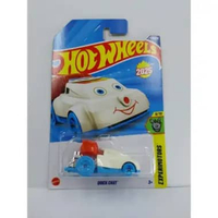 Hot Wheels Quick Chat Putih Biru Experimotors