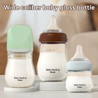 Bella 80/160ml Botol Susu Baby Glass Bottle Wide Neck Baby Milk Bottle BPA Free Glass Feeding Bottle