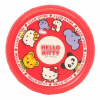 大賀屋 Hello Kitty 飛盤 安全 玩具 遊戲 兒童 紅 三麗鷗 KT 凱蒂貓 日貨 正版授權 T00110203