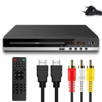 DVD Player VCD CD-Discs Multimedia Player Machine HDMI-compatible AV-Output with Remote Control &amp; AV-Cable