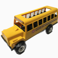 รถโรงเรียน คันใหญ่ school bus รถของเล่น รถบัส พลาสติกหนา