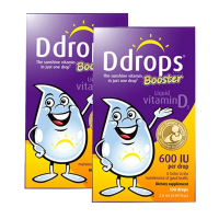 【Ddrops】維他命D3滴液 600IU滴液 100滴裝加強版(北美最受歡迎的維生素D3品牌)