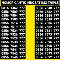 KARTU PERDANA INDOSAT NOMOR CANTIK INDOSAT 11 DIGIT TRIPLE 777 888 999