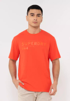 Superdry Organic Cotton Code Stacked Logo T-Shirt - Superdry Code