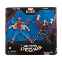 Marvel Legends Six Arms Spiderman &amp; Morbius 2-pack 6" Action Figure