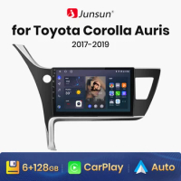 Junsun V1pro AI Voice Car Radio Android Auto Multimedia For Toyota Corolla 11 Auris E180 2017 - 2019 CarPlay GPS 2din autoradio